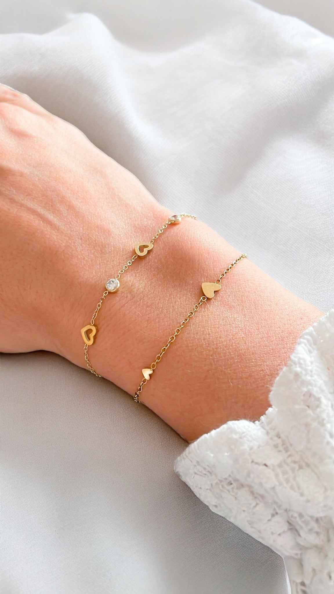 Victoryjewelss | Armband Hart En Diamant